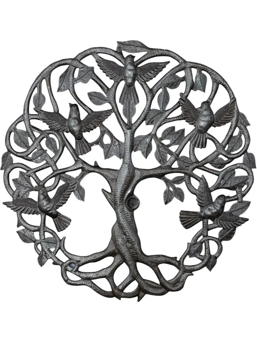 Celtic Tree of Life Metal Wall Art - Unique Cactus Fall Decor for Indoor/Outdoor